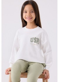 Resim U.S. Polo Assn. U.s. Polo Assn Kız Çocuk Beyaz Eşofman Takımı Us1976-c-v1 Beyaz 