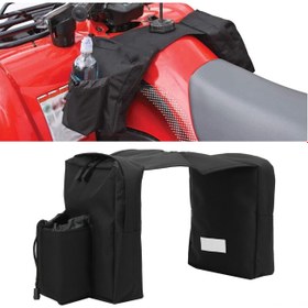 Resim Reedark Atv Motosiklet Koltuk Çantası, 600d Oxford Kumaş, Sıvı Tutucu, Su Geçirmez, Atv Dirt Bike Kayak Moto Depolama Çantası Diğer 