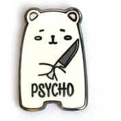 Resim Kagito Psycho Broş 