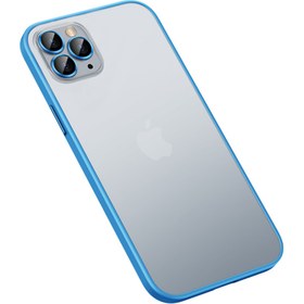 Resim Pilanix Apple Iphone 13 Pro Max Kılıf Renkli Kenarlı Kamera Lens Koruyuculı Retro Kapak 