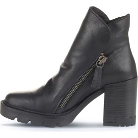 Resim Bueno Shoes Siyah Deri Kadın Topuklu Bot 01WZ0801 01WZ0801 