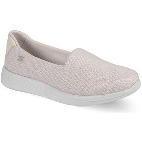 Resim Mammamia Scooter Z7040 Ortopedik Hafif Unisex Tekstil Günlük Ayakkabı Bej 