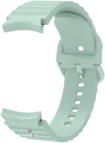 Resim Sneezy Samsung Galaxy Watch 6 40 43 44 47mm İle Uyumlu Orjinal Tasarım Kavisli AeroFlex Silikon Kordon 