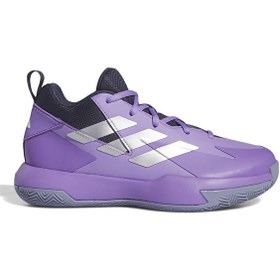 Resim Adidas Mor Erkek Çocuk Basketbol Ayakkabısı IE9254 Cross Em Up Select J Wide 