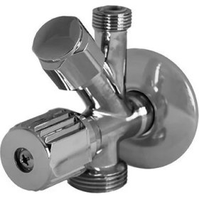 Resim Arçe Çiftli Çatallı Çamaşır Makinesi Ara Taharet Musluk 