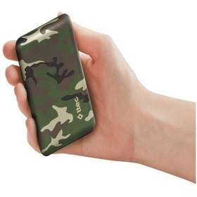 Resim Ttec Recharger 10.000mah Powerbank Yeşil Kamuflaj Desenli 