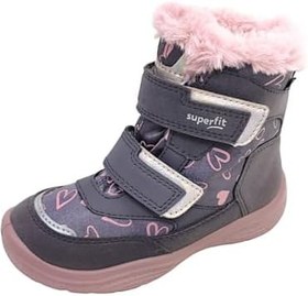 Resim Superfit Crystal Warm Gefütterte Gore-tex Kar ÇizmesiKız Çocuk 