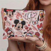 Resim 1 adet Mickey Mouse Araba Çıkartması - Vintage Tarzı Dikiz Aynası Stickerı, Araçlar ve SUV'ler için Seyahat Aksesuarı, Yıkanabilir Kağıt Malzeme, Karışık Renkler, Geliştirilmiş Dekorasyon için Retro Karikatür Tasarımı, Sevimli Araba Aksesuarları 