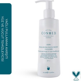 Resim Cosmed balancing face - body cleanser 200 ml 