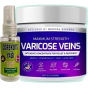 Resim Buğz Pharmapulse Varicose Veins Purple Bakım Kremi 100 ml + Çörek Otu Yağı 30 ml 