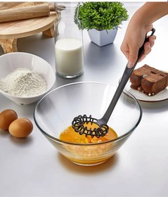 Resim Spiral Çırpıcı - Plastik Çırpma Aparatı Çok Renkli 