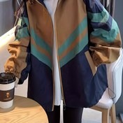 Resim Briday Kadın Kapüşonlu Ceket - Hafif Beyzbol Ceketi, Kapüşonlu, Deniz/Yeşil/Beyaz Renk Bloğu, Fermuar Kapatma, Günlük ve Resmi Etkinlikler İçin Yapılandırılmış Fit - Bahar/Sonbahar/Yaz Dış Giyim, Rahat Giyim, Kontrast Renk Tasarımı, Dayanıklı Kumaş, Sonbahar Gardırop, Zarif Stil, Yüksek Kaliteli Dikiş, Şık Ceket, Moda Kadın 