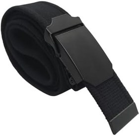 Resim 2 Adet Erkek Kemer 4 cm Siyah Tactical Palaska Tarzı 