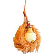 Resim Sholov Charm Ik Taşınabilir Asılı Icı Tavuk Yuvası Ik (Yurt Dışından) 