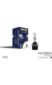Resim Niken 12V H27 Düz Soket 27W Halojen Ampul (880 PG13) 