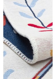 Resim Hoom Rugs Samos Sms 21 Multy Yıkanabilir Çift Taraflı Pamuk Kilim Çok Renkli 