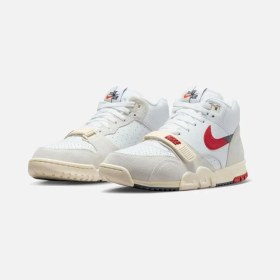 Resim Nike Air Trainer 1 Beyaz Sneaker Sportswear Basketbol Erkek Spor Ayakkabı D 