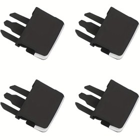 Resim 4 adet for TOYOTA Corolla 2004-2008 2009 2010 Hava Yalıtımı Çıkışı Paddle, Egzoz Gril Ayar Klipsi 