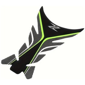 Resim Hightower Kawasaki Ninja Karbon Desenli Tank Koruyucu Çıkartma Siyah 