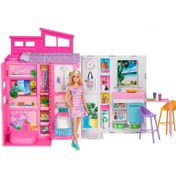 Resim Barbie'nin Yeni Portatif Evi 2024 HRJ77 