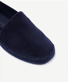 Resim Yargıcı Jüt Tabanlı Deri Espadril 25yeay4015x 004 Lacivert 