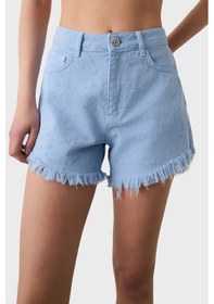 Resim Bsb Bayan Short 053-241801.060 Mavi Mavi 