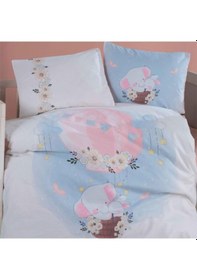 Resim Clasy Bebek Nevresim Takımı Sun Bambi Pudra 
