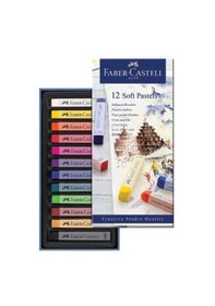 Resim Faber Castell Soft Toz Pastel Boya 12'li Set 