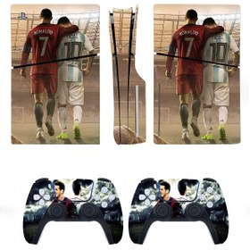 Resim KT Decor Ronaldo-Messi Playstation 5 Full Sticker Kaplama Seti 