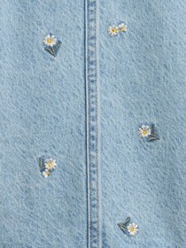 Resim Açık Mavi Babygap Denim Tulum Etek - Açık Mavi / 5YRS 