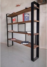 Resim Masif Ahşap Kitaplık (333253834) 