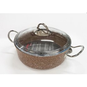 Resim Remetta Silver Granit Basık Tencere 22Cm 2Lt Khv 