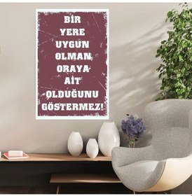 Resim Ahşap Retro Mdf Poster , Komik Sözler , Duvar Yazıları , Manzara , Tarih , Edebiyat - Tbl0364 