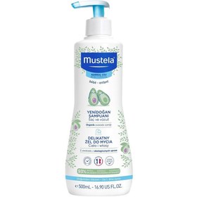 Resim Mustela Dermo Cleansing Gel Yenidoğan Saç ve Vücut Şampuanı 500 ml 