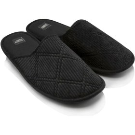 Resim Twigy Erkek Siyah Roger Ev Terliği WTT0513 