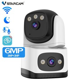 Resim Vstarcam CS995DR 2 Kameralı 6MP Çift Yönlü Ses Wi-Fi Bebek Kamera 