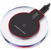 Resim Geeroyoo Qı Standart Kablosuz Şarj Pedi - İos Ve Tüm Qı Uyumlu Telefonlar İçin Hızlı Şarj 97mm 