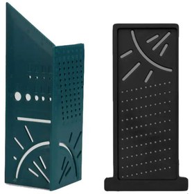 Resim BGA Marangoz Hassas Çizim Cetveli 3d 2d Açı Ölçer Gönye 