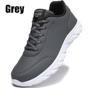 Resim Gri 39-46 Moda Erkek Hafif Nefes Alan Spor Ayakkabı Büyük Boy Erkek Ayakkabıları Rahat Spor Ayakkabıları Erkekler İçin Gri 