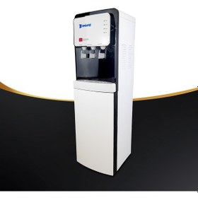 Resim Sıcak Soğuk Ilık 3 Musluklu Tam Boy Beyaz Siyah Arıtmalı Sebil 