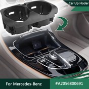 Resim 1x Dayanıklı ABS Plastik Araba Bardak Tutucu - Şık Siyah, Kolay Kurulum, Mercedes-Benz GLC, CLS, ELS Sınıfı & Daha Fazlası İçin Mükemmel Uyum (2016-2021) - Gerçek OEM Numarası A2056800691 ile Güvenilir Performans İçecek Tutucu, Araç Bardak Depolama|Şık Siyah Tasarım|Abs Plastik Yapı, Araçlar İçin Bardak Tutucular 