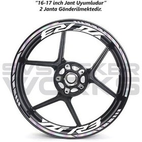 Resim Yamaha Yzf-r3 Yazılı Jant Sticker Dış Ve İç Set Sticker Jant Şeridi Hologram 99811102 
