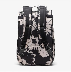 Resim Herschel Little America Mid Flowers Unisex Siyah Sırt Çantası 11391 Siyah 
