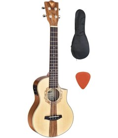 Resim Valler Utc60Eq Elektro Tenor Ukulele 