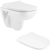 Resim Seramiksan Petite Asma Klozet + Yavaş Kapanır Kapak Set 