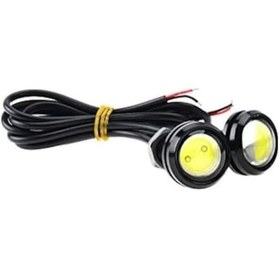 Resim Araç İçi Kartal Göz Ayna Altı Led Sarı amber Sarı Amber 