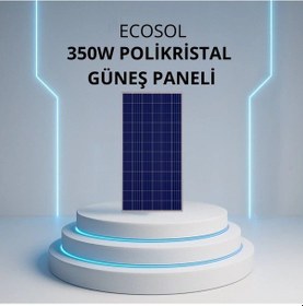 Resim Lexron 350w Ecosol Polykrıstal Güneş Paneli 