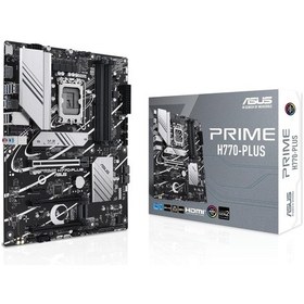 Resim ASUS Prime H770-PLUS Intel H770 Soket LGA1700 DDR5 7200MHz 3xM.2 ATX Anakart 