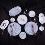 Resim Aryıldız Lucia Blue 32 Parça 6 Kişilik Kahvaltı Takımı 