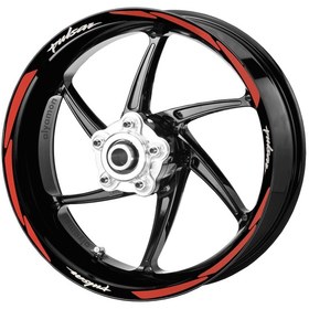 Resim Deeb Pulsar Jant Şeridi Reflektif Kırmızı Beyaz Model S N11.69941 